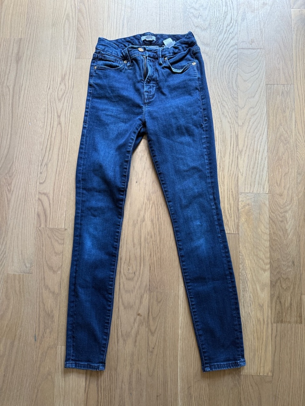 Good American Dark Blue High-Rise Skinny Jeans